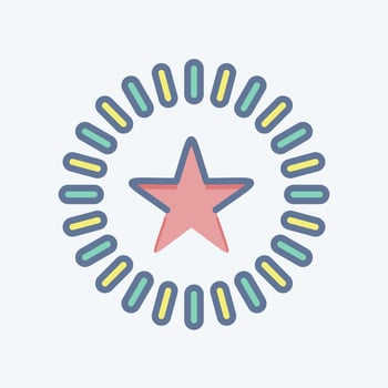 Icon Dream. related to Psychological symbol. doodle style. simple illustration. emotions, empathy, assistance vector