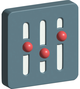 3d icon of mixer equalizer png