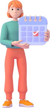 Tax Day Reminder Concept. Businessman submit tax by online concept, online tax payment and report. Business income. 3d illustration. png