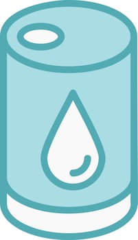 Oil Berral Vector Icon