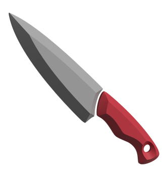 3d icon of knife png