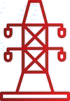 Electric Tower Vector Icon