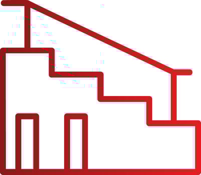 Stairs Vector Icon