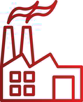 Factory Vector Icon