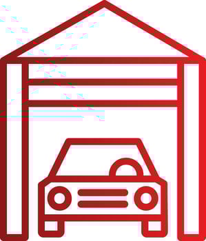 Garage Vector Icon