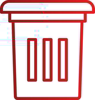 Trash Can Vector Icon
