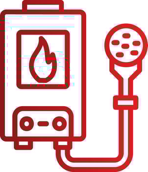Water Heater Vector Icon
