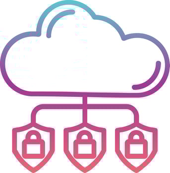 Cloud Computing Vector Icon