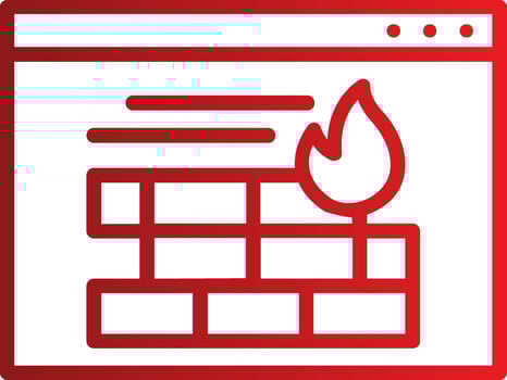 Firewall Vector Icon