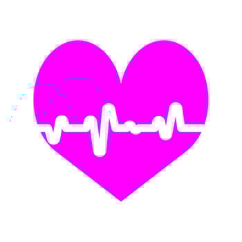 Heart rate icon vector design
