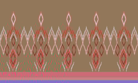 Abstract ethnic geometric pattern design for background or wallpaper,Ikat geometric folklore ornament. Tribal ethnic texture. Seamless striped pattern in Aztec style. Figure tribal embroidery vector
