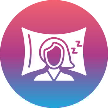 Sleeping Vector Icon