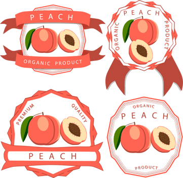 Sweet juicy tasty natural eco product peach png
