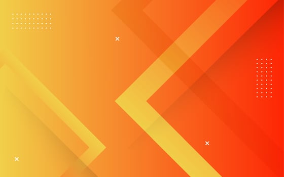 Abstract modern background gradient color. orange gradient with square decoration. vector