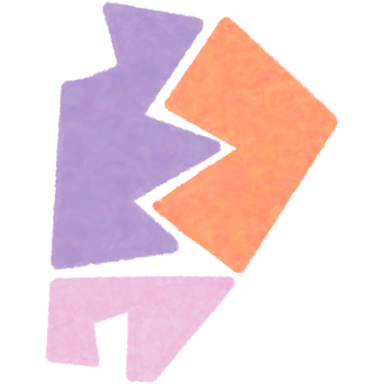 Kawaii Geometric Abstract Irregular png