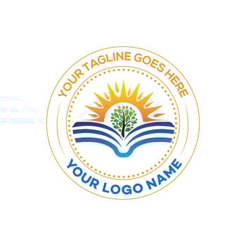 education logo for branding vector