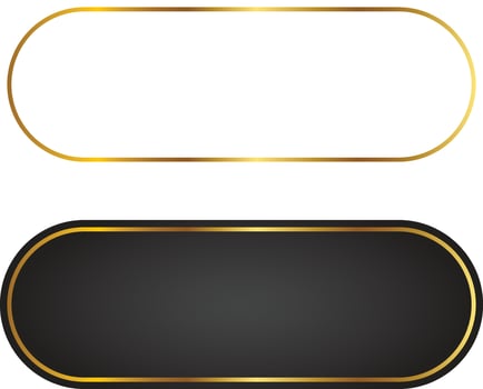 Set Of Luxury Golden Arabic Islamic Banner Title Frame Png Transparent Background Gold Text Box Vector Design Images