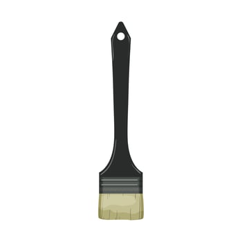 tool brush paint cartoon vector illustration