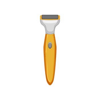 style shaver electric cartoon vector illustration