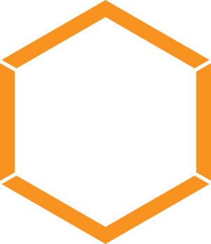 modern geometric hexagonal shape design png