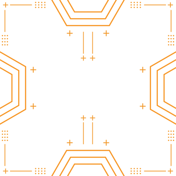 modern geometric hexagonal shape design png