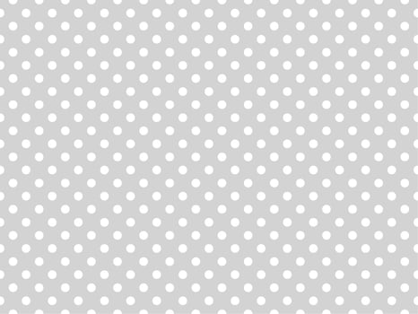 white polka dots over light gray background vector