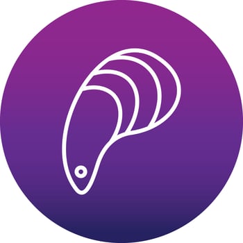 Mussel Vector Icon