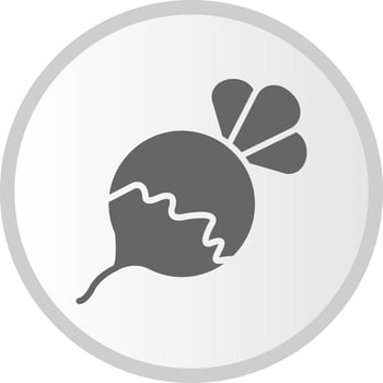 Turnip Vector Icon