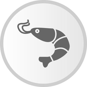 Prawn Vector Icon