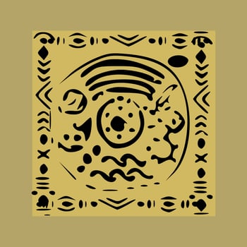 abstract etnic motif for textile vector