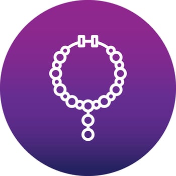 Necklace Vector Icon