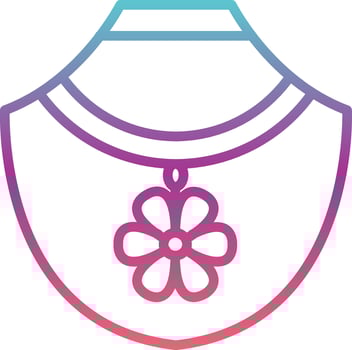 Necklace Vector Icon