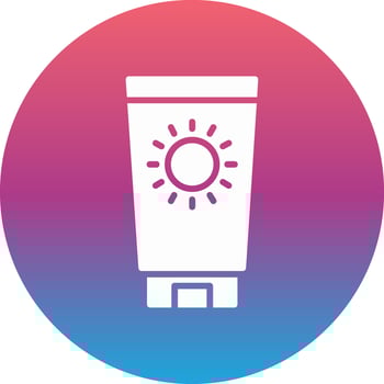 Sunscreen Vector Icon