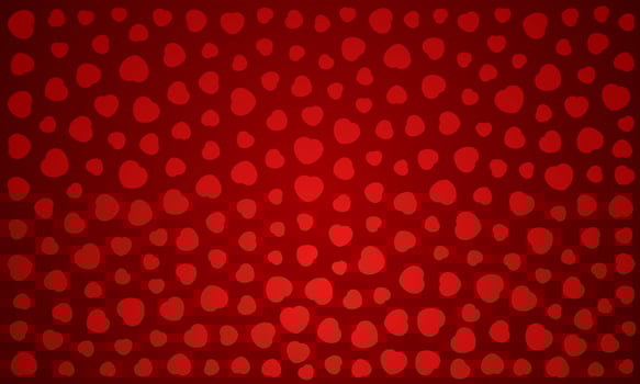 Happy Valentines Day Background. Background with hearts for Valentines Day. Vector illustration.