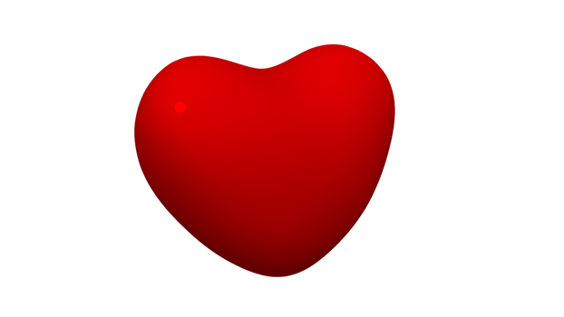 Heart valentine love red png