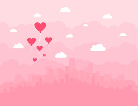 City of love vector