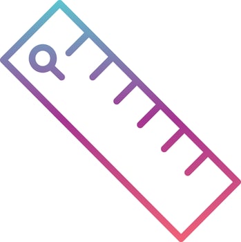 Ruler Vector Icon