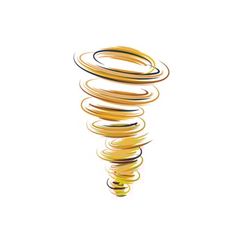Tornado symbol vector illustration