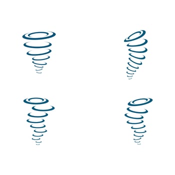 Tornado symbol vector illustration