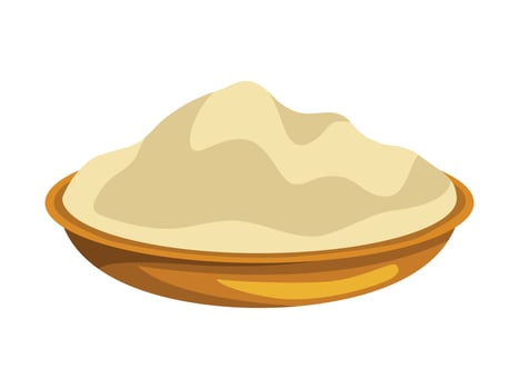saag lohri traditional food vector