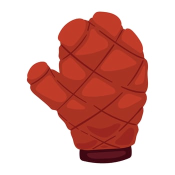 grill glove equipment vector