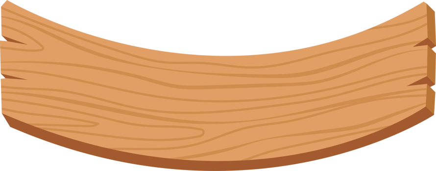 wooden badge banner, wooden plank plate png