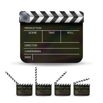 Clapper Board Vector