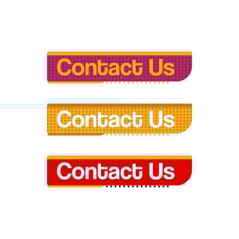 contact us for illustration logo vector