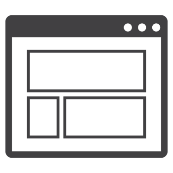 web browser web page display icon png