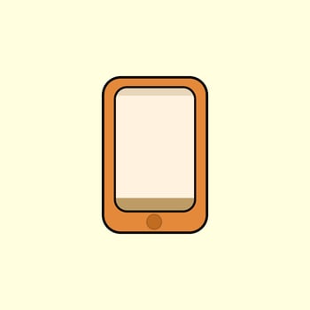 phone for logo or icon illustration vector