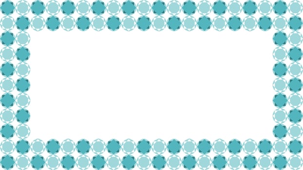 eometric vector abstract decorative frame