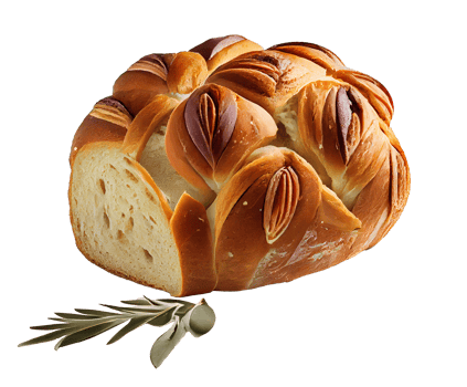 Fresh hot bread. png
