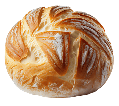 Fresh hot bread. png