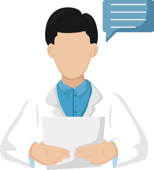 Doctor or Scientist . Cartoon character . png